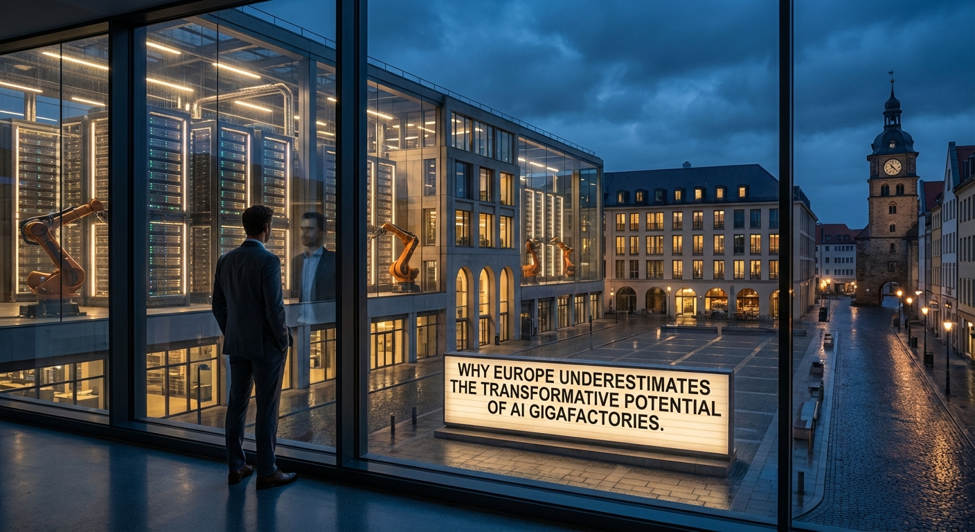 Por Qué Europa Subestima el Potencial Transformador de las Gigafactories de IA