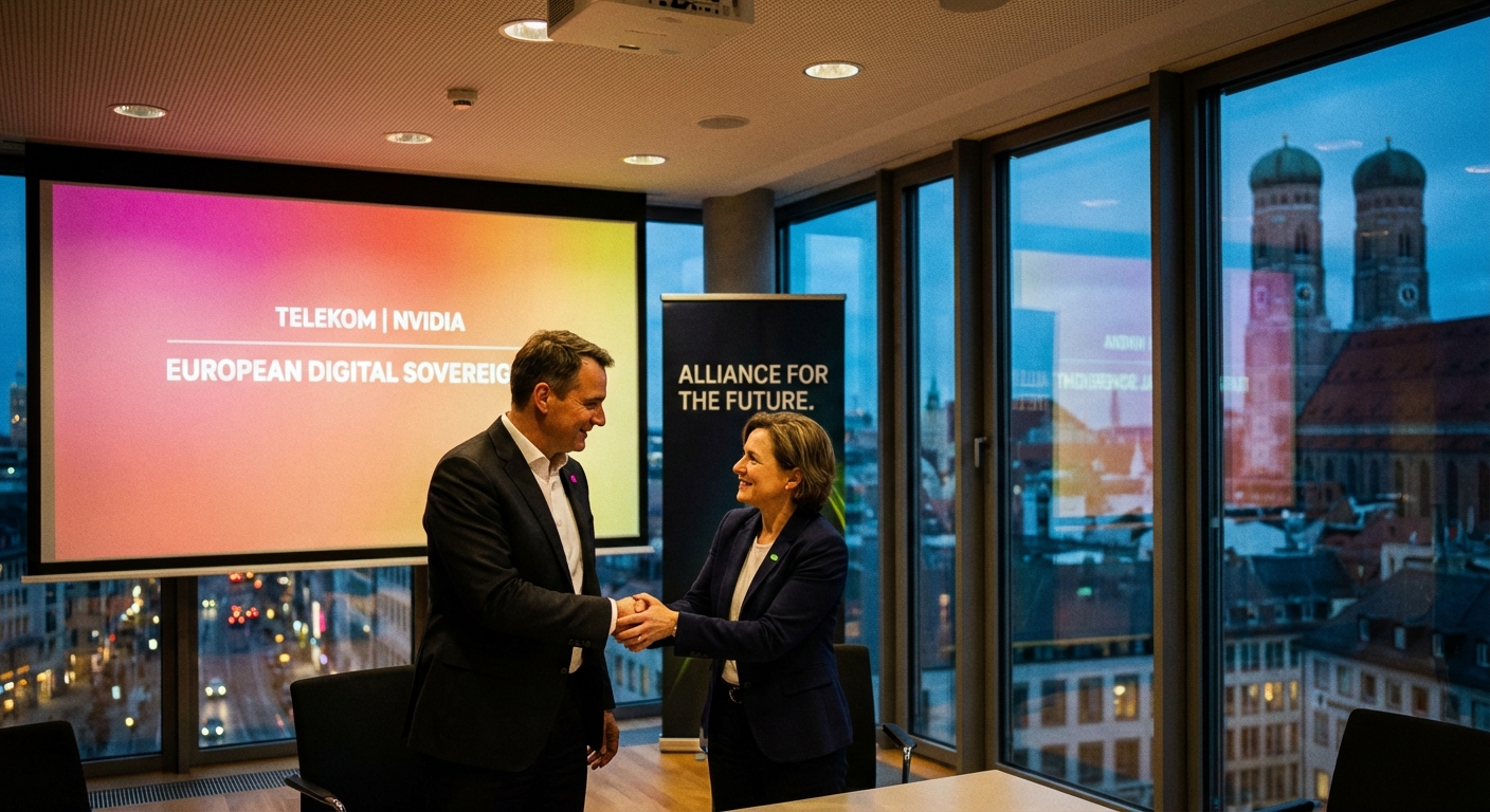 La Alianza Telekom-Nvidia en Múnich: Un Hito Decisivo para la Soberanía Digital Europea
