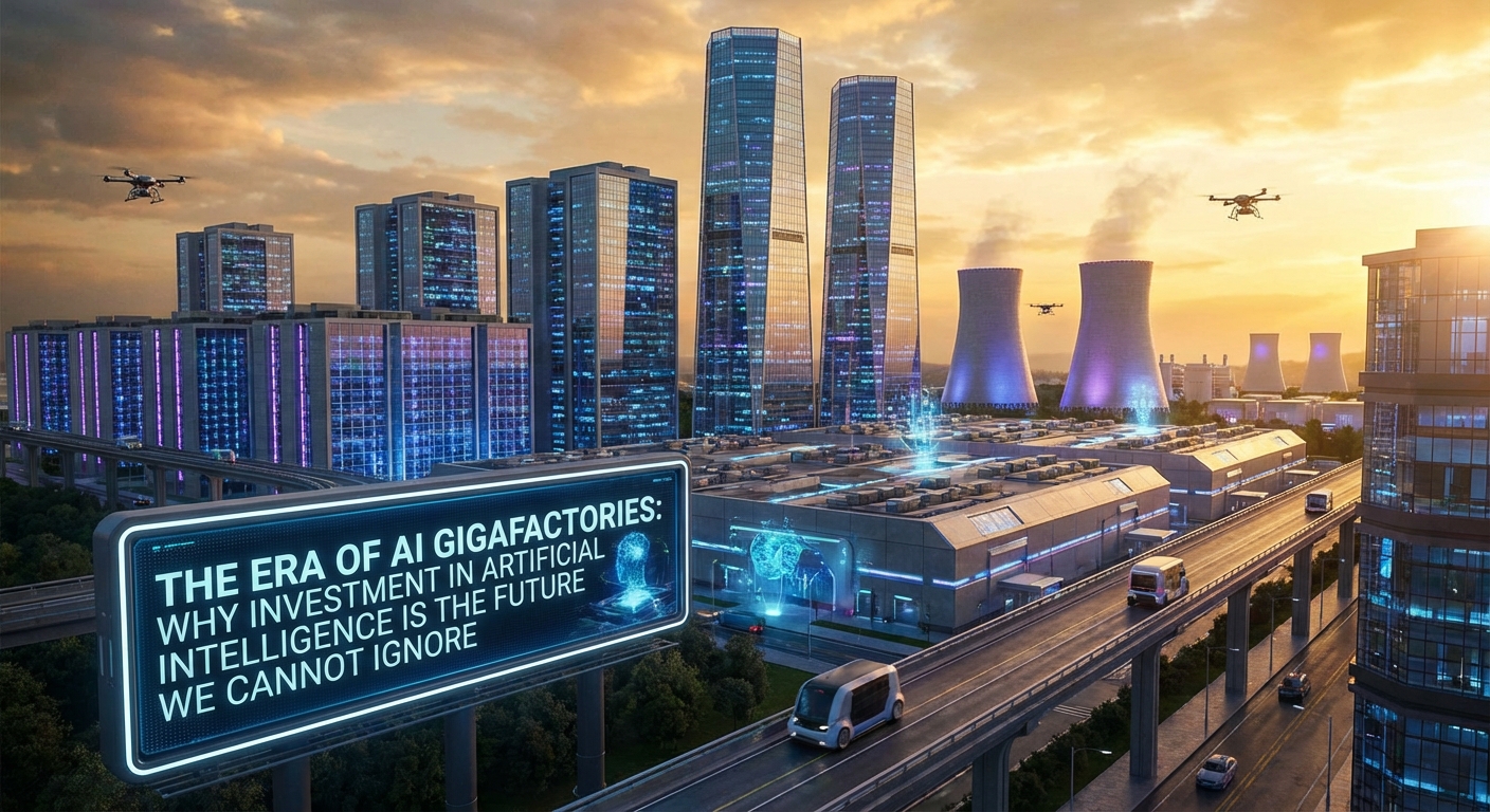 La era de las Gigafactories de IA: Por qué la inversión en inteligencia artificial es el futuro que no podemos ignorar