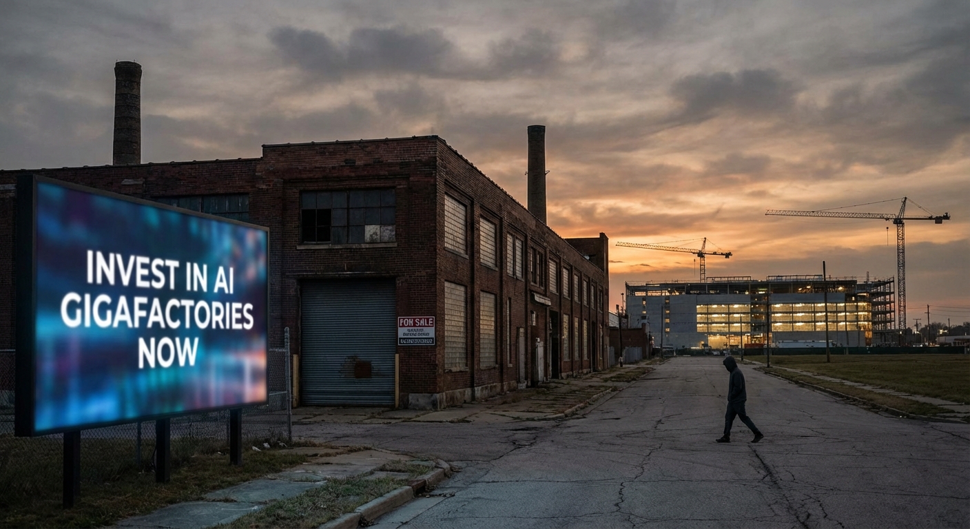 La Desaceleración Industrial Estadounidense Refuerza la Necesidad Urgente de Inversión en Inteligencia Artificial y Gigafábricas de IA