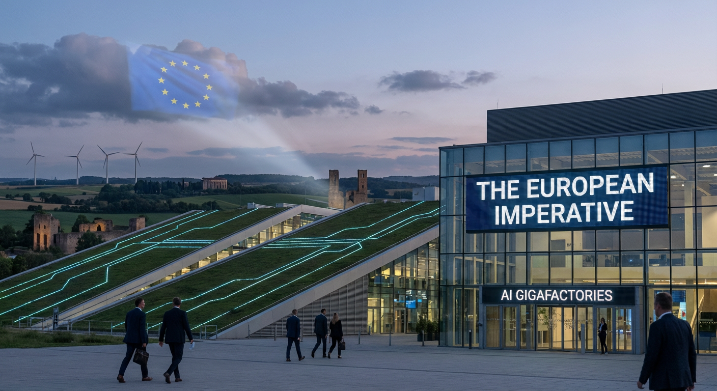 La Urgencia Europea: Por Qué las Gigafactorías de IA Son el Camino Inevitable Hacia la Competitividad Global